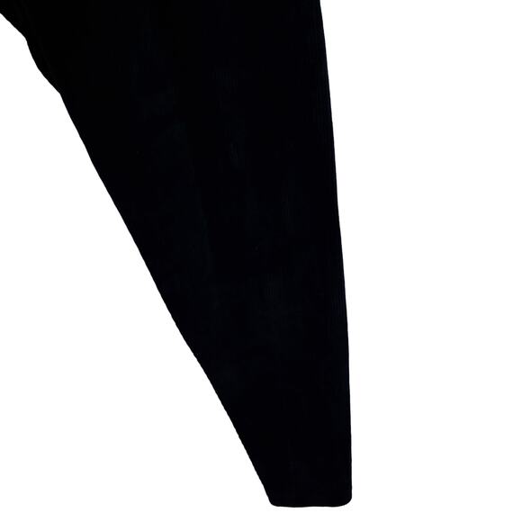 Lauren Ralph Lauren Women's Corduroy Pants Medium Faded Black Stretch Waist - Picture 5 of 10